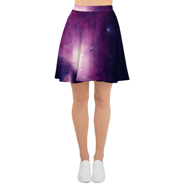 Skydiving T-shirts Galaxy - Orion Purple Nebula - Skater Skirt, Skirts, Skydiving Apparel, Skydiving Apparel, Skydiving Apparel, Skydiving Gear, Olympics, T-Shirts, Skydive Chicago, Skydive City, Skydive Perris, Drop Zone Apparel, USPA, united states parachute association, Freefly, BASE, World Record,