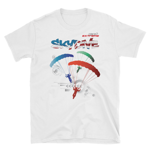 Skydiving T-shirts - Skydive World All Over - AMERICA - Cotton Tee -, Shirts, Skydiving Apparel, Skydiving Apparel, Skydiving Apparel, Skydiving Gear, Olympics, T-Shirts, Skydive Chicago, Skydive City, Skydive Perris, Drop Zone Apparel, USPA, united states parachute association, Freefly, BASE, World Record,