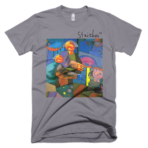 Skydiving T-shirts Strizhov™ by Dmitri Strizhov - 'Sculptors - 1996' - T-Shirt, , Strizhov™, Skydiving Apparel, Skydiving Apparel, Skydiving Gear, Olympics, T-Shirts, Skydive Chicago, Skydive City, Skydive Perris, Drop Zone Apparel, USPA, united states parachute association, Freefly, BASE, World Record,