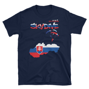 Skydiving T-shirts - Skydive World - SLOVAKIA - Cotton Tee -, Shirts, Skydiving Apparel, Skydiving Apparel, Skydiving Apparel, Skydiving Gear, Olympics, T-Shirts, Skydive Chicago, Skydive City, Skydive Perris, Drop Zone Apparel, USPA, united states parachute association, Freefly, BASE, World Record,