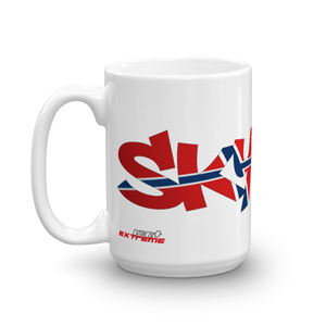 Skydiving T-shirts Skydiving Mug Team Norway, White Mugs, Skydiving Apparel, Skydiving Apparel, Skydiving Apparel, Skydiving Gear, Olympics, T-Shirts, Skydive Chicago, Skydive City, Skydive Perris, Drop Zone Apparel, USPA, united states parachute association, Freefly, BASE, World Record,