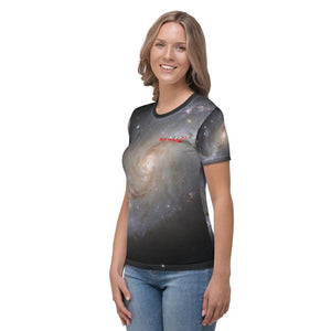 Skydiving T-shirts SPACE - Stellar nursery in the arms - Women's sublimation t-shirt, T-shirt, Skydiving Apparel, Skydiving Apparel, Skydiving Apparel, Skydiving Gear, Olympics, T-Shirts, Skydive Chicago, Skydive City, Skydive Perris, Drop Zone Apparel, USPA, united states parachute association, Freefly, BASE, World Record,