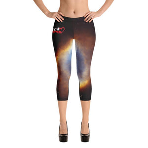 Skydiving T-shirts Galaxy - Glory of Helix Nebula - Capri Leggings, Leggings, Skydiving Apparel, Skydiving Apparel, Skydiving Apparel, Skydiving Gear, Olympics, T-Shirts, Skydive Chicago, Skydive City, Skydive Perris, Drop Zone Apparel, USPA, united states parachute association, Freefly, BASE, World Record,
